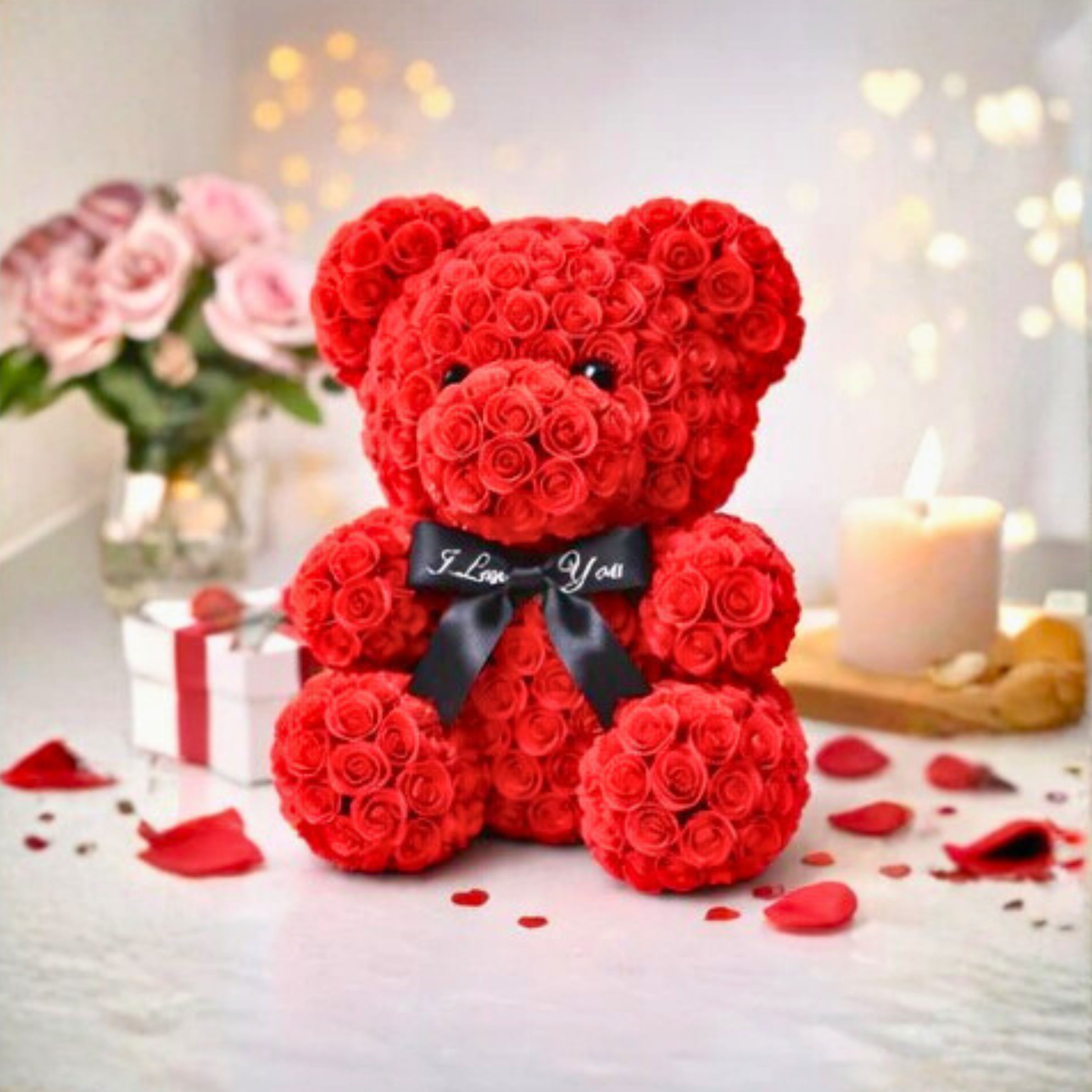 Rose Teddy Bear
